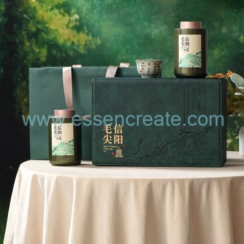Custom Leather Tea Packaging Box