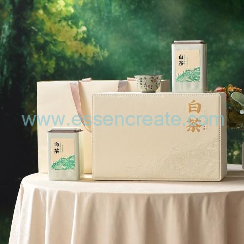 Custom Leather Tea Packaging Box